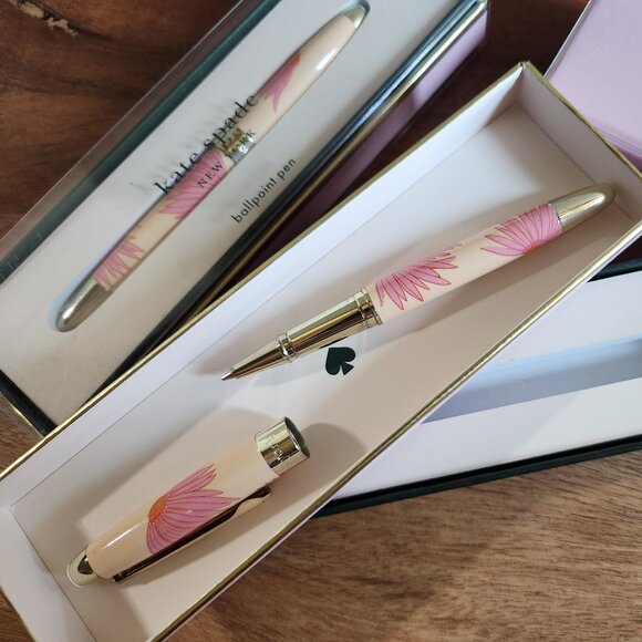 Kate Spade New York - Falling Flower Ballpoint Pen - NWT - Picture 3 of 3